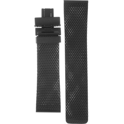 Emporio Armani Luigi White Dial Black Mesh Bracelet Watch For Men - AR11046 - Image 6